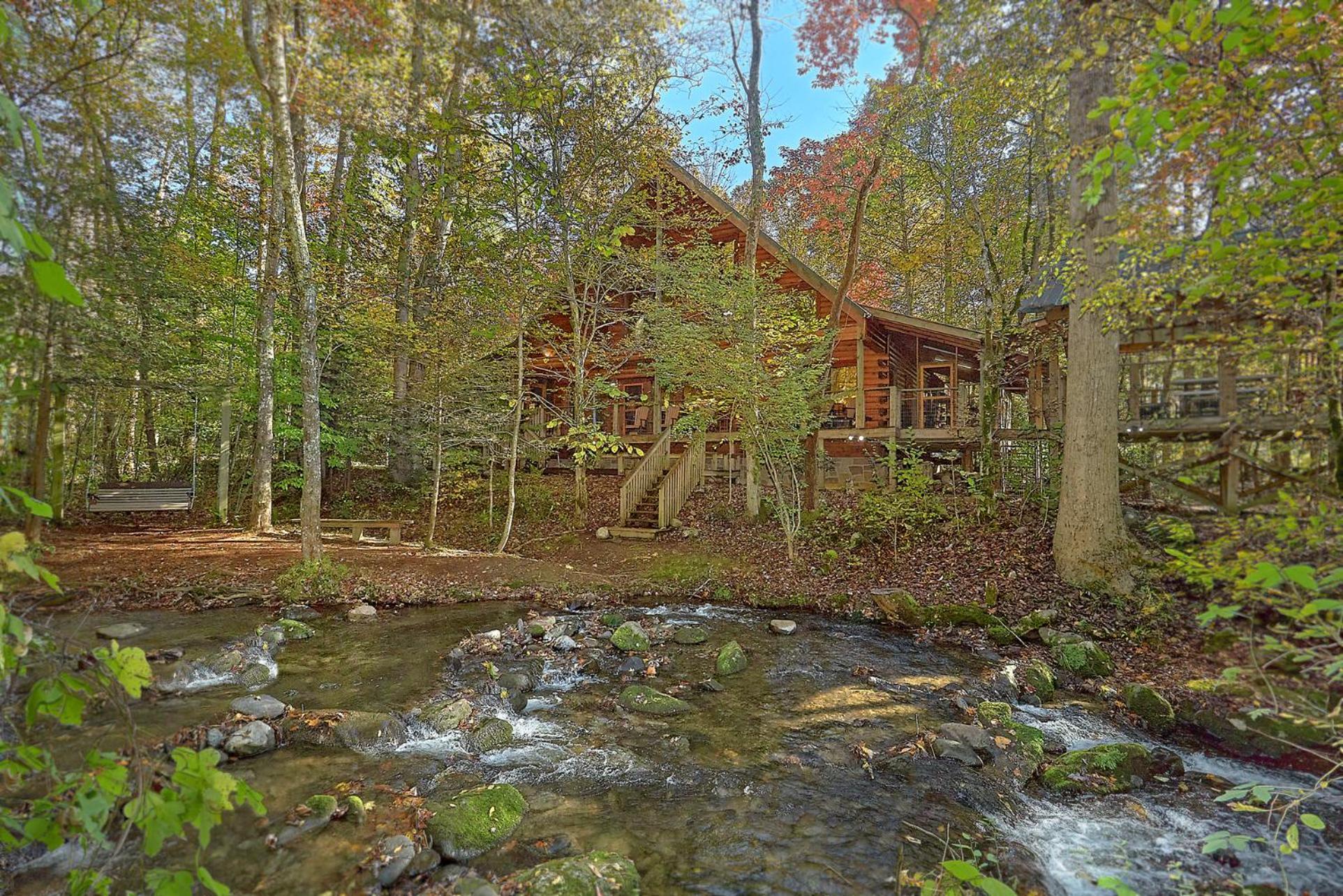 Creeksong Holiday Home Gatlinburg Extérieur photo